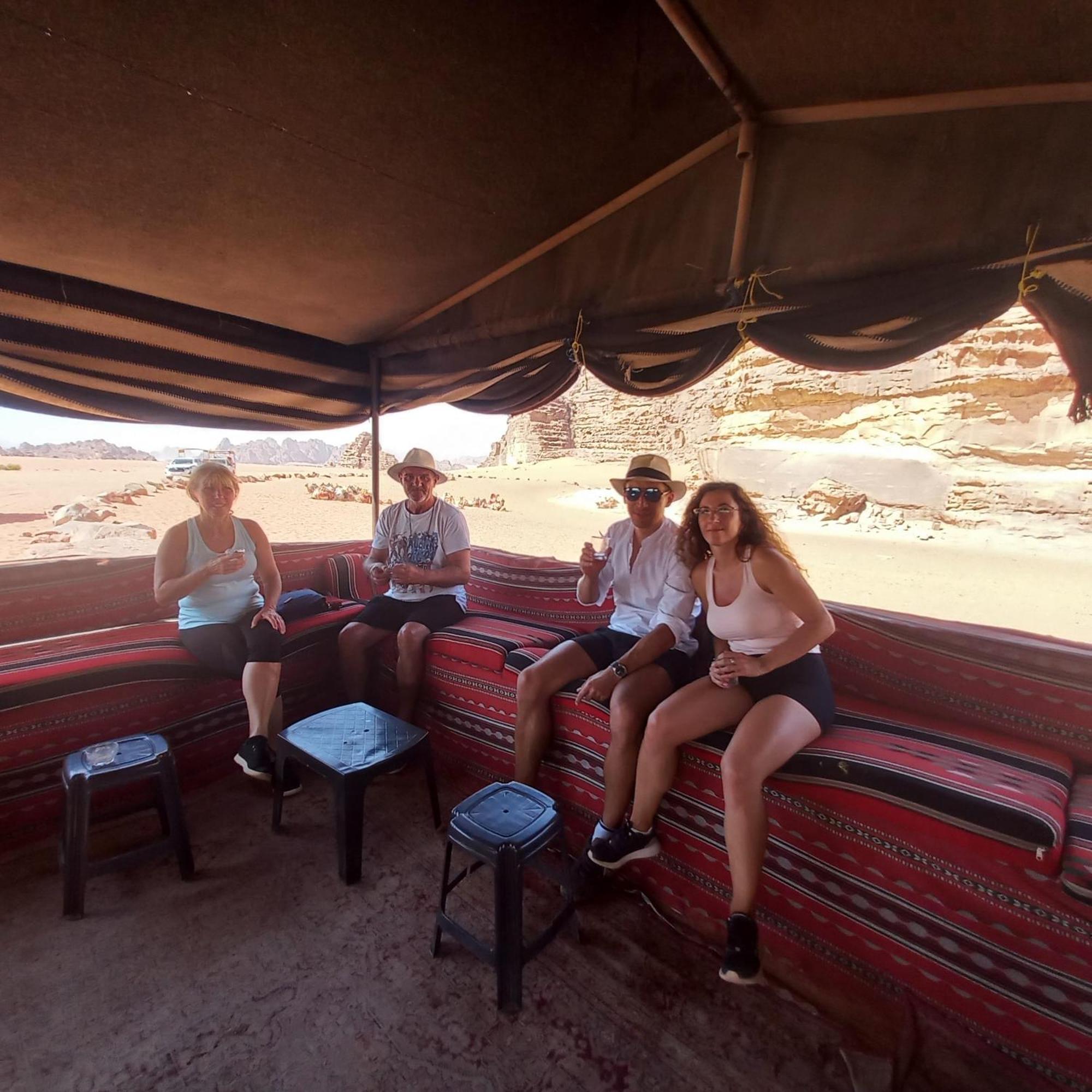 Enad Desert Camp Wadi Rum Exterior photo